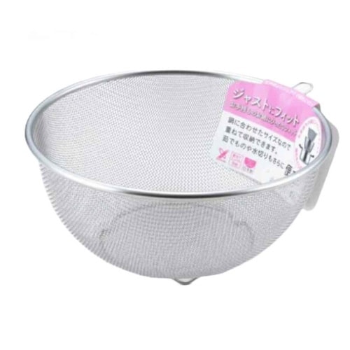 ザル 24cm ジャストにフィット ステンレス