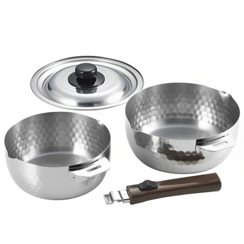 雪平鍋4点セット 16cm 18cm IH対応