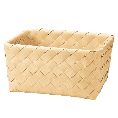 バスケット 幅37×奥行26×高さ19cm 洗える