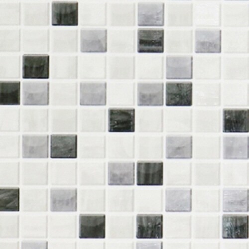 デコタイルシール ガラスタイル グレー