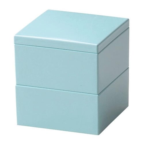 重箱 弁当箱 2段 560ml スカイブルー