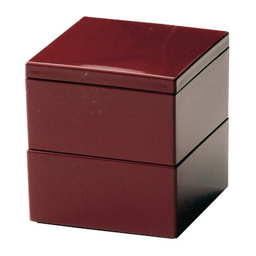 重箱 弁当箱 2段 560ml レッド