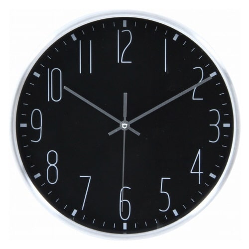 掛け時計 ラーク アナログ インテリア ブラック