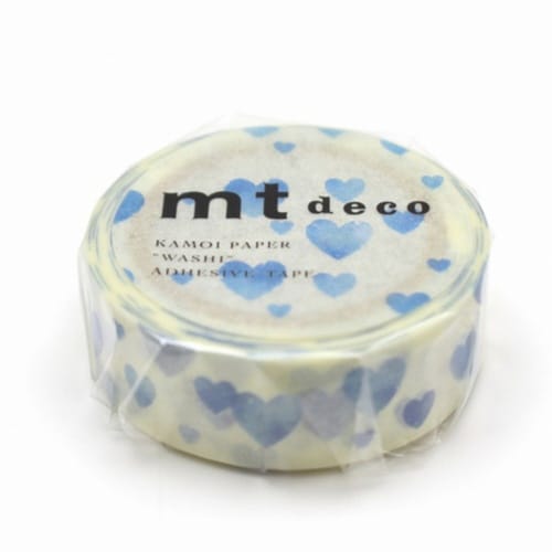 マスキングテープ 幅15mm×7m スタンプブルー