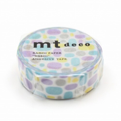 マスキングテープ 幅15mm×7m プール ブルー