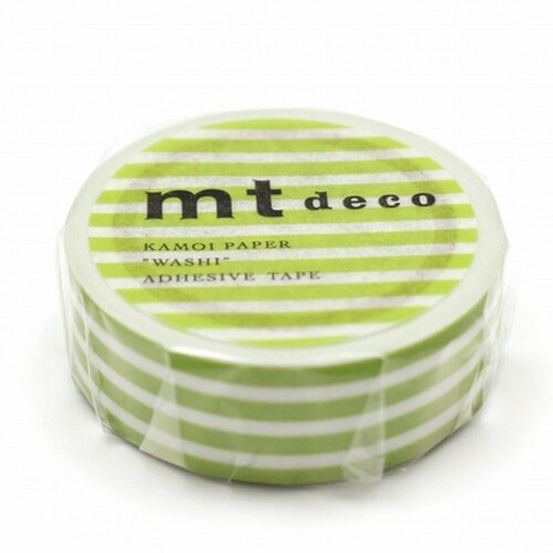 マスキングテープ 幅15mm×7m キウイ