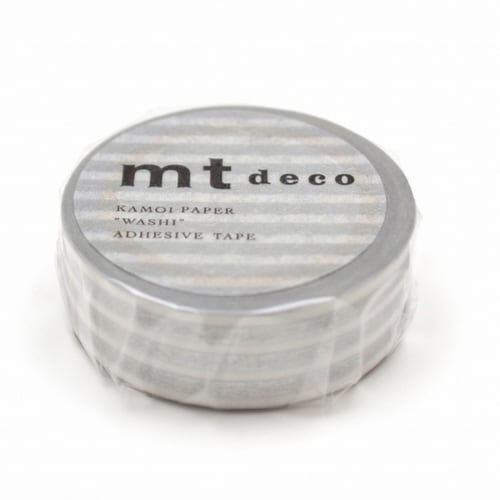 マスキングテープ 幅15mm×7m シルバー