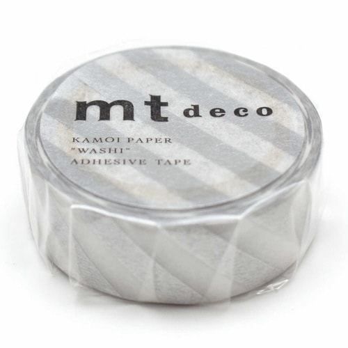 マスキングテープ ストライプ シルバー2