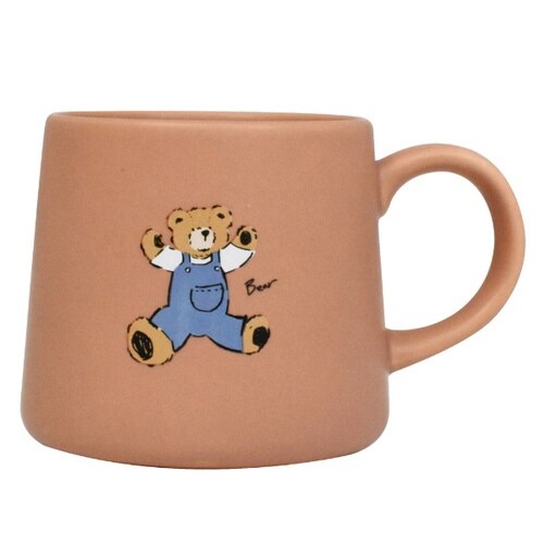 マグカップ 260ml おすましBeer ブラウン