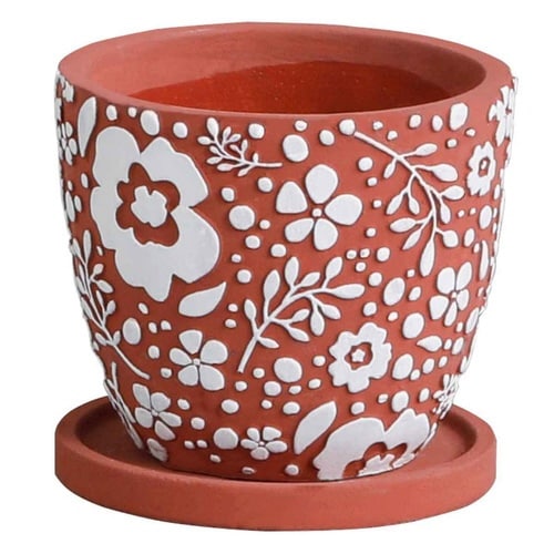 プランター クッカ ポット M レッド