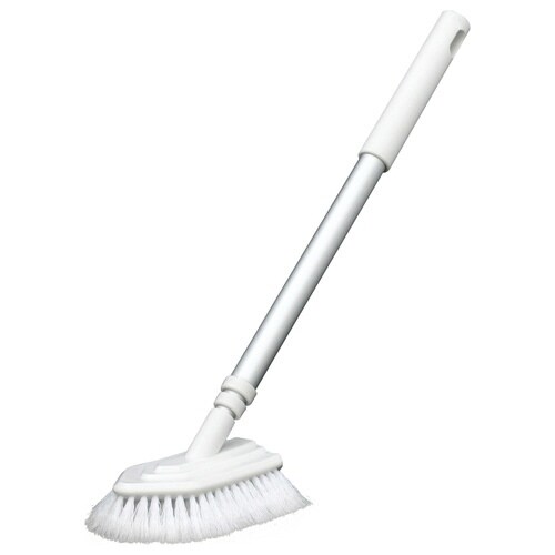 バスブラシ 風呂掃除 伸縮柄 浴室床