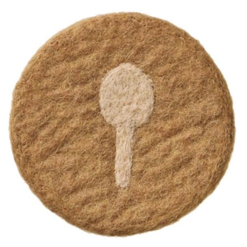 コースター 10cm カフェ スプーン