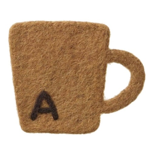 コースター 13cm カフェ マグ A