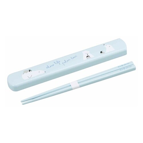 箸箱セット 抗菌 箸 19.5cm polar