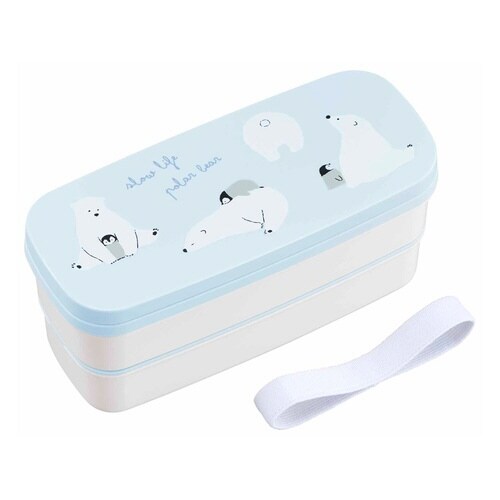 お弁当箱 2段 640ml 抗菌 polar
