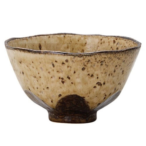 飯碗 13cm 削ぎ 陶器 日本製 茶花