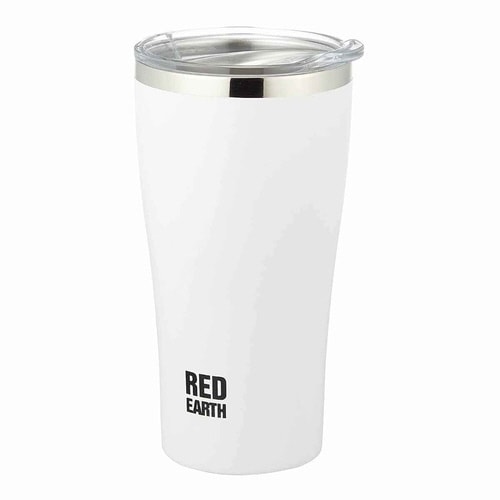 タンブラー フタ付き 500ml RED ホワイト