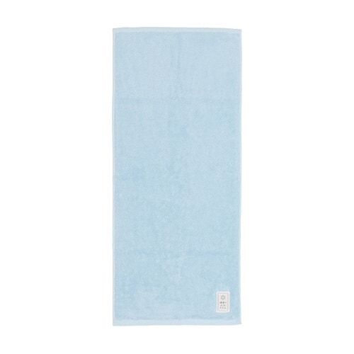 フェイスタオル 80×34cm ライトブルー