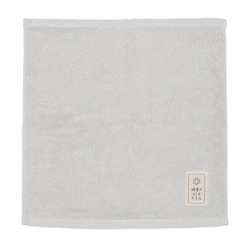 ハンドタオル 34×35cm ベージュ