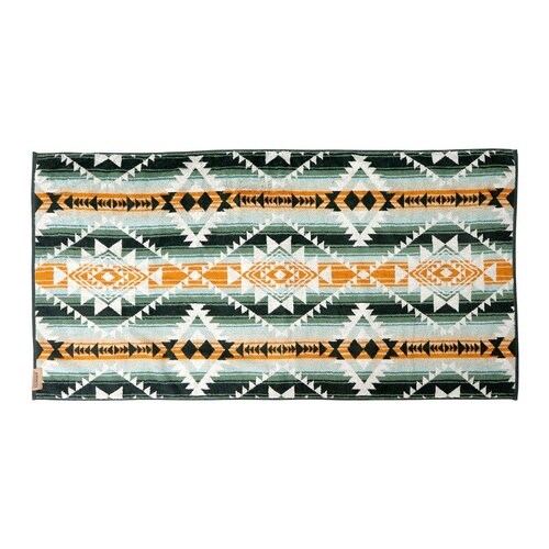 バスタオル スクロール 60×120cm グリーン