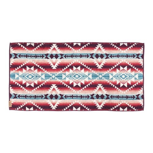 バスタオル スクロール 60×120cm レッド