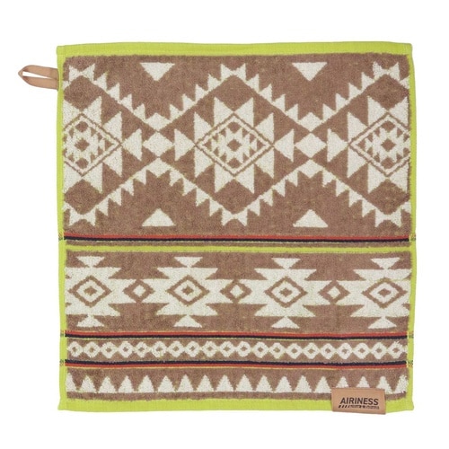 ハンドタオル ホライゾン 34×35cm ブラウン