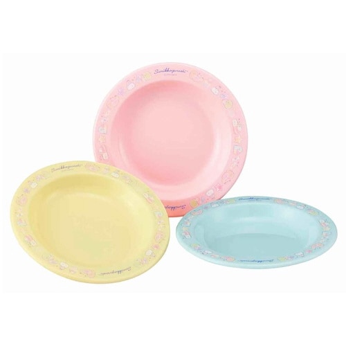 プレート 3枚入り 15cm すみっコぐらし