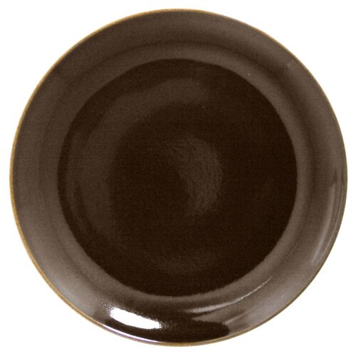 プレート 27cm ダークブラウン