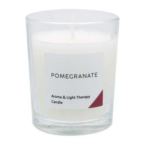 キャンドル 香る ガラス ポムグラネイト