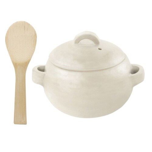 &NE ご飯鍋 3合炊き ハレとケ ホワイト