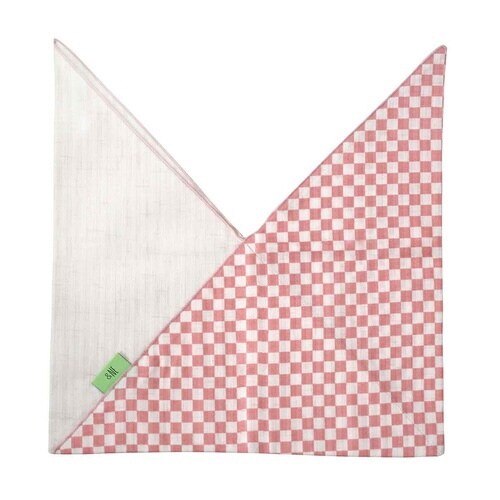 &NE 弁当袋 市松 日本製 ピンク