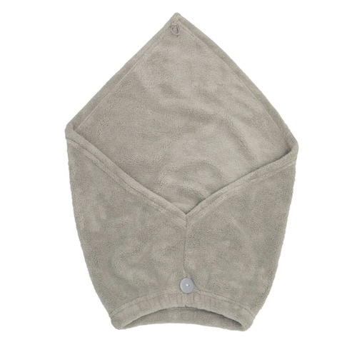 ヘアターバン カラリデイ グレー