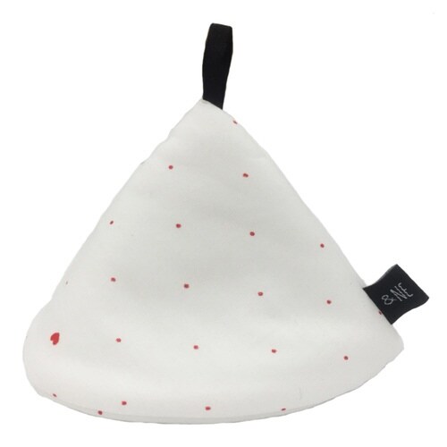 &NE 鍋つかみ 三角 ハート ハートホワイト