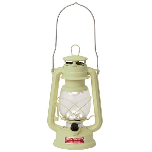 ハリケーンランタン 電池式 アイボリー