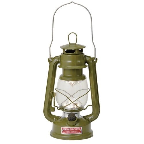 ハリケーンランタン 電池式 カーキ