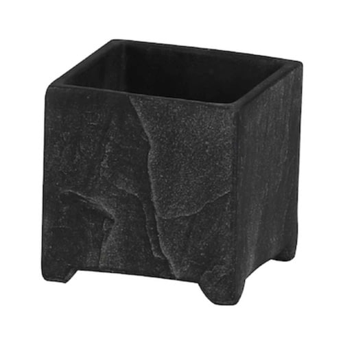 プランター クーシュ フットポット S ブラック