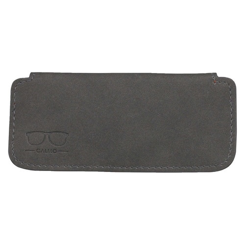 スリムメガネケース カルモ チャコールブラック