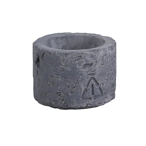 プランター ブリック ラウンドポット S グレー