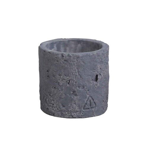プランター ブリック ラウンドポット L グレー