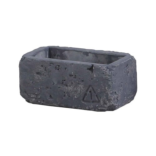 プランター ブリック レクトポット S グレー