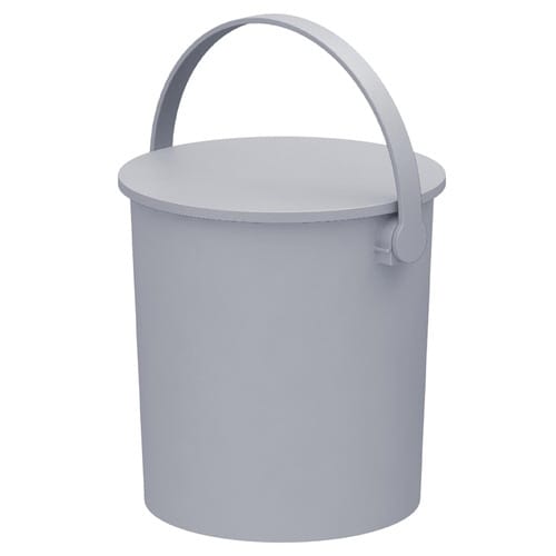 バケツ ふた付き フェルマー 15L ライトグレー