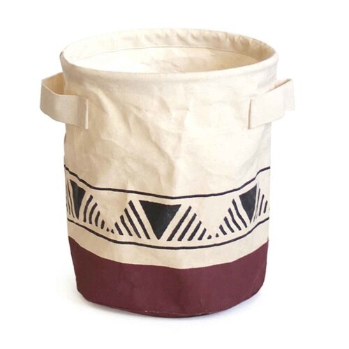 プランター コットンポットカバー L ナチュラル