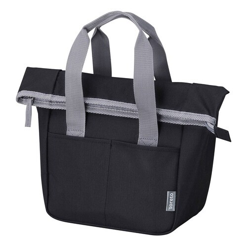 ランチバッグ 保冷 大容量 soreto ブラック