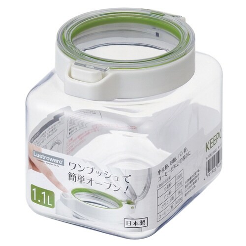 保存容器 密閉 1.1L キーポット 角型