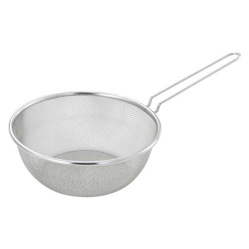 ステンレス雪平鍋用片手ザル 20cm 味壱 日本製