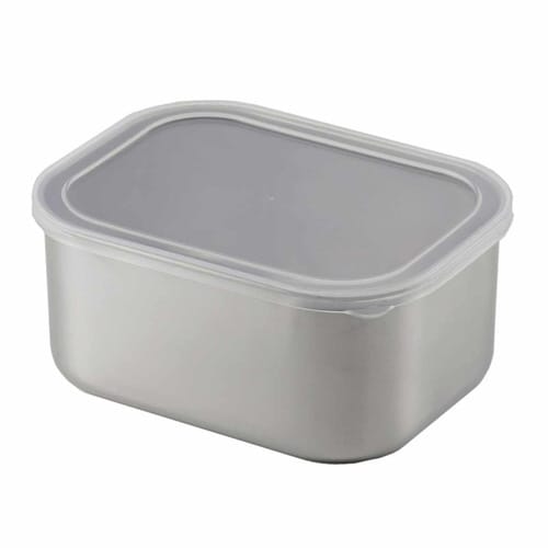 保存容器 深からい角バット フタ付き 中