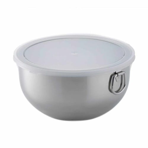 フタ付きボール 18cm ママクック ステンレス