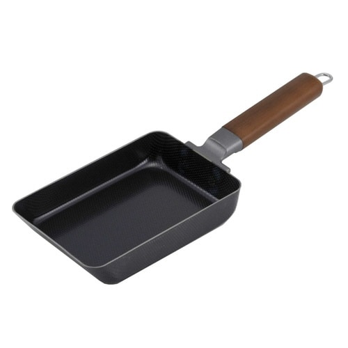 玉子焼き器 中 IH対応 鉄製 両面エンボス加工