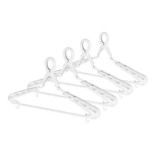 ハンガー スライドキャッチ パット付 ホワイト