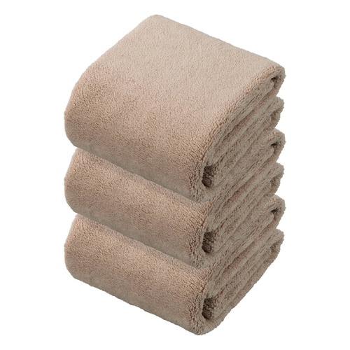 フェイスタオル マイクロファイバー ピンク